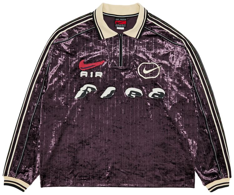 Nike x Cactus Plant Flea Market Flea Soccer Jersey Burgundy Ash