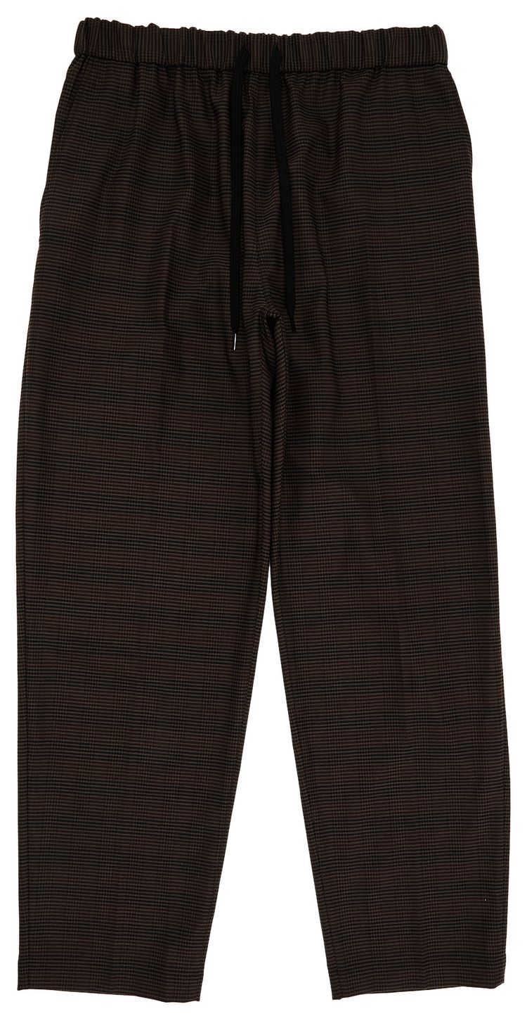 MM6 Maison Margiela Gabardine Pants BrownBlack