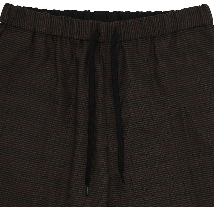 MM6 Maison Margiela Gabardine Pants BrownBlack