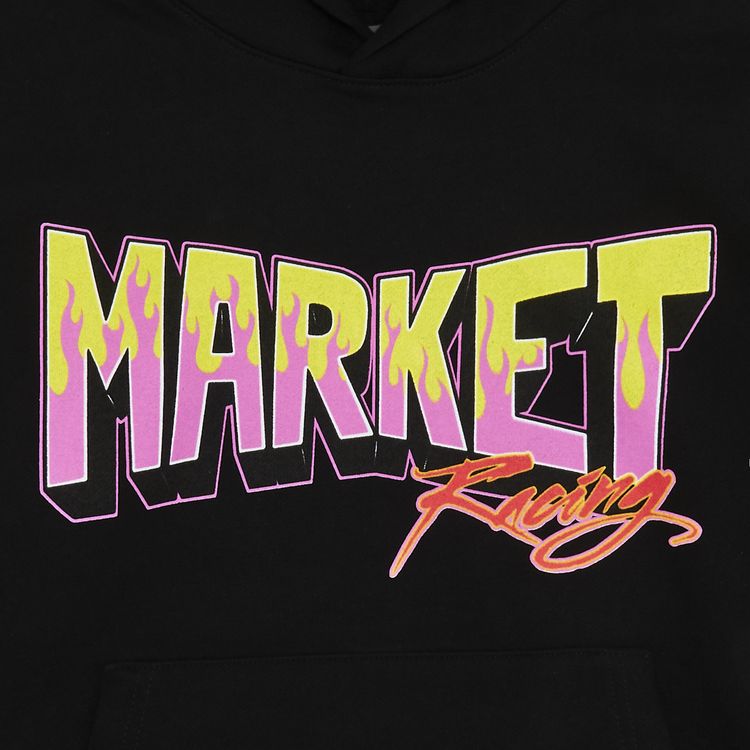 Market Betty Boop Racing Hoodie Black