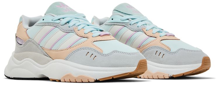 Adidas Wmns Retropy F90 Almost Blue Bliss Orange