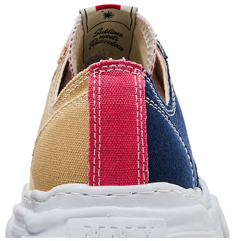 Maison Mihara Yasuhiro Hank OG Sole Canvas Low Navy