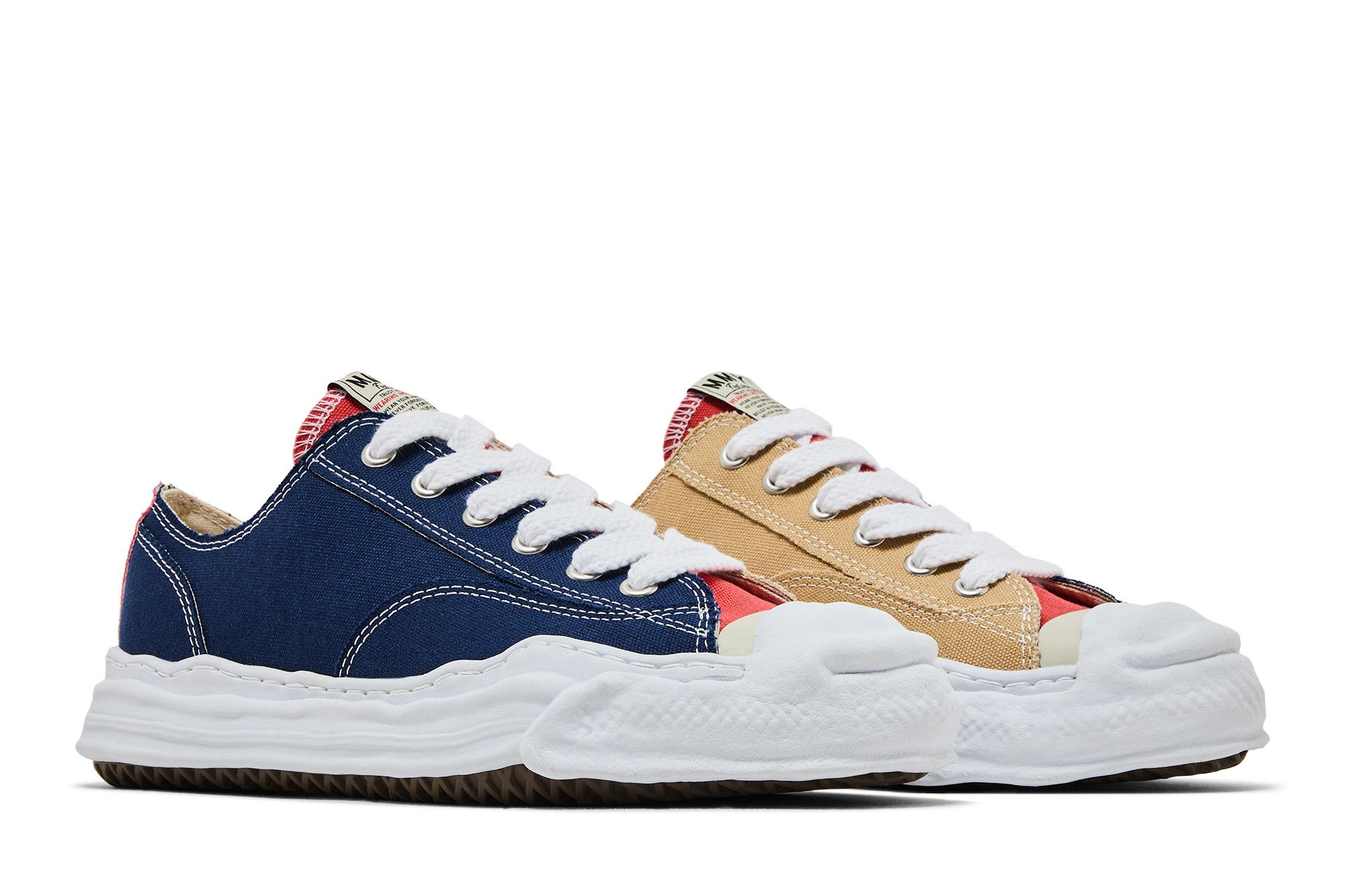 Buy Maison Mihara Yasuhiro Hank OG Sole Canvas Low 'Navy