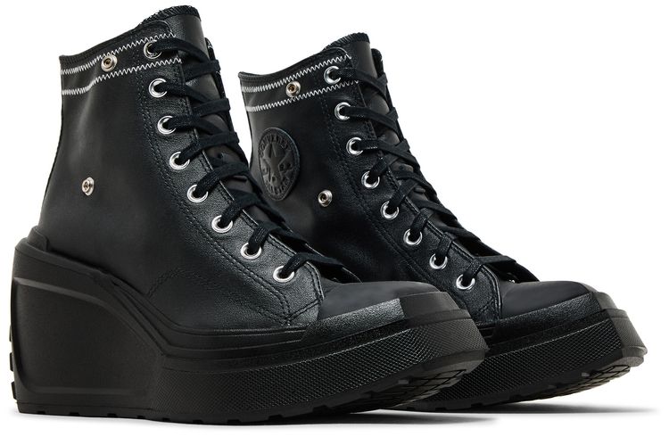 Martine Ali x Converse Wmns Chuck 70 De Luxe Wedge Triple Black