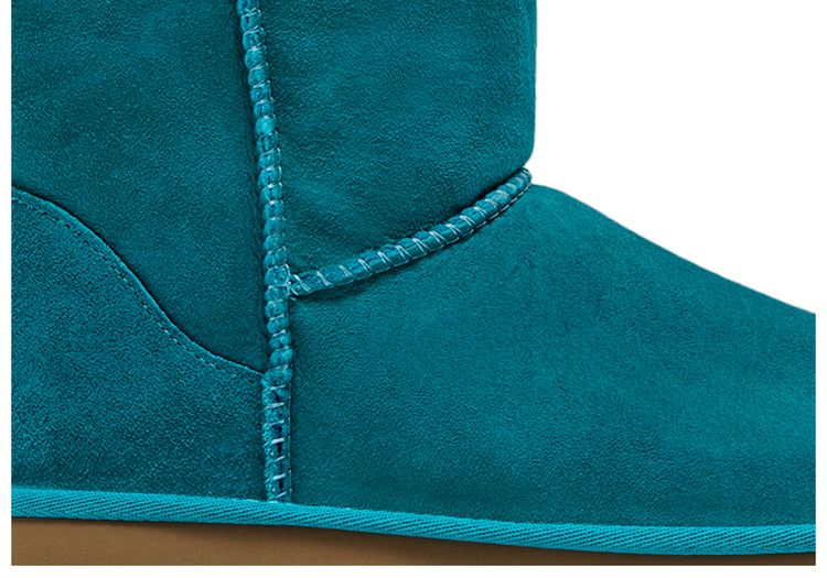 UGG Wmns Classic Short II Aquatic Blue