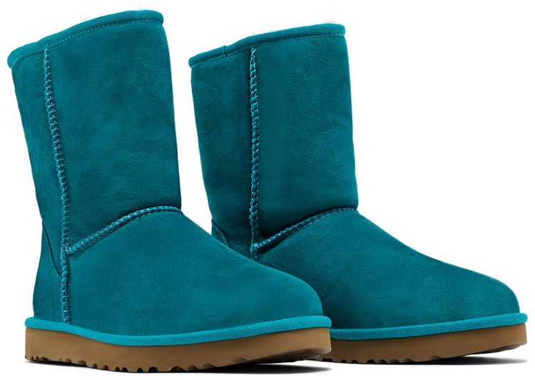 UGG Wmns Classic Short II Aquatic Blue
