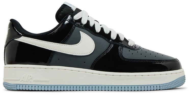 Nike Air Force 1 Low Black Iron Grey Patent