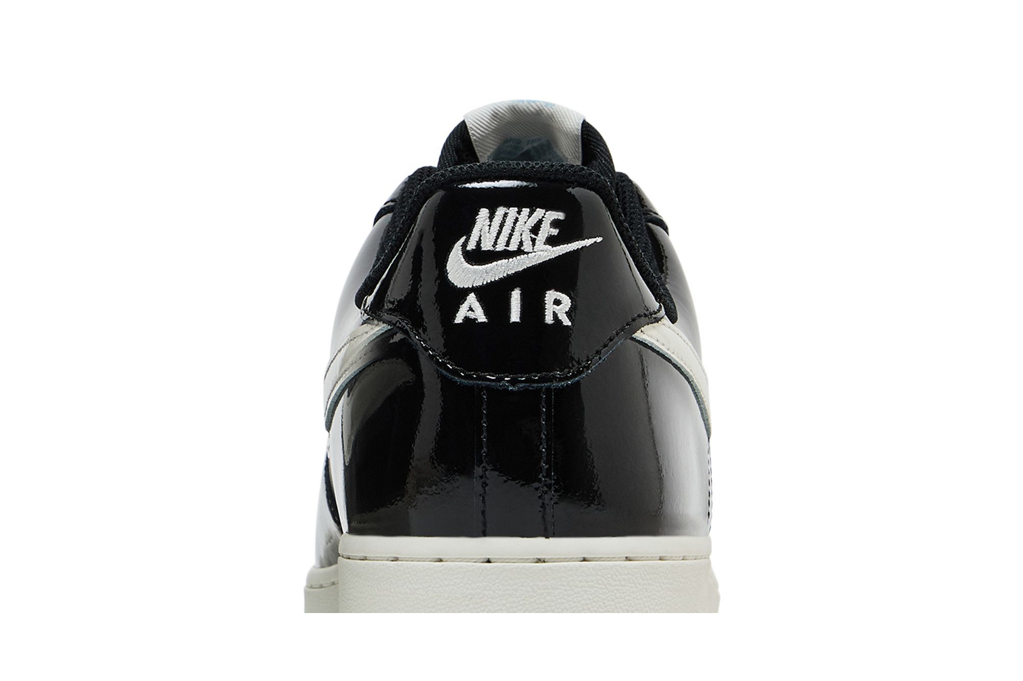 Buy Air Force 1 Low 'Black Iron Grey Patent' - IB7676 001 | GOAT