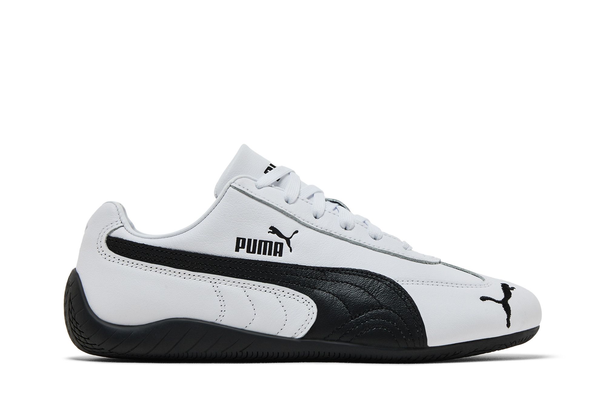 Buy Puma Wmns Speedcat Leather 'White Black' - 403574 02 | GOAT