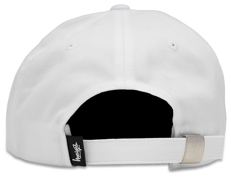Stussy Mid International Sport Strapback Cap White