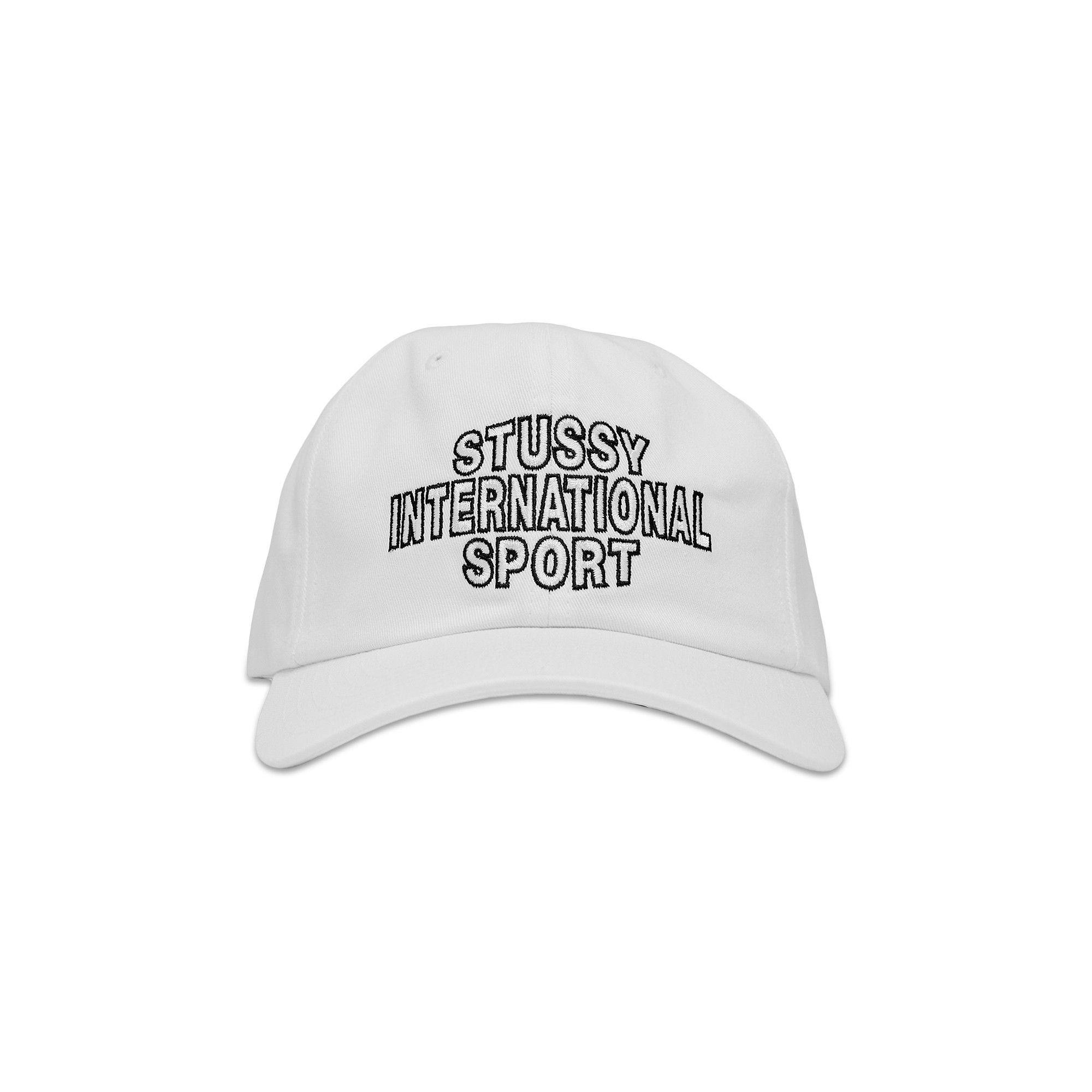 Buy Stussy Mid International Sport Strapback Cap 'White' - 1311182