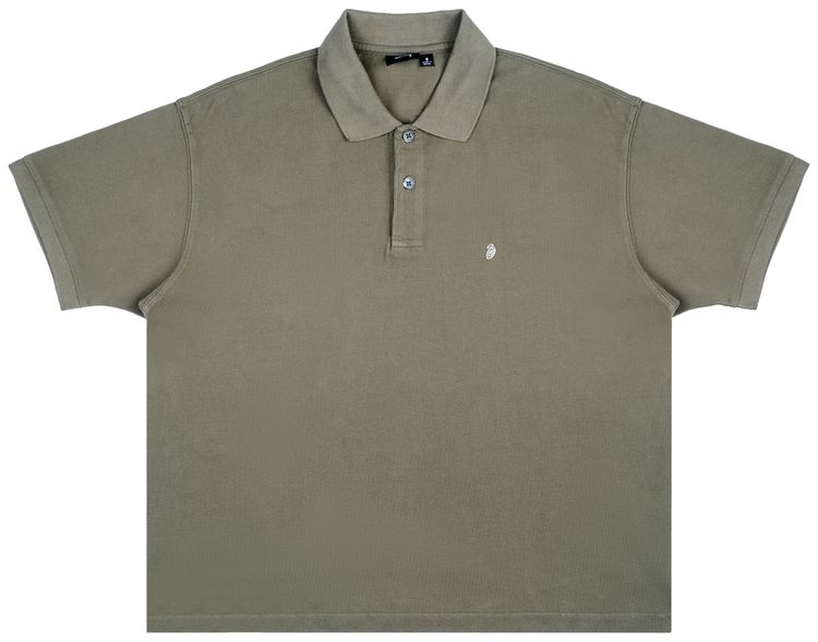 Stussy Classic Pique Polo Green