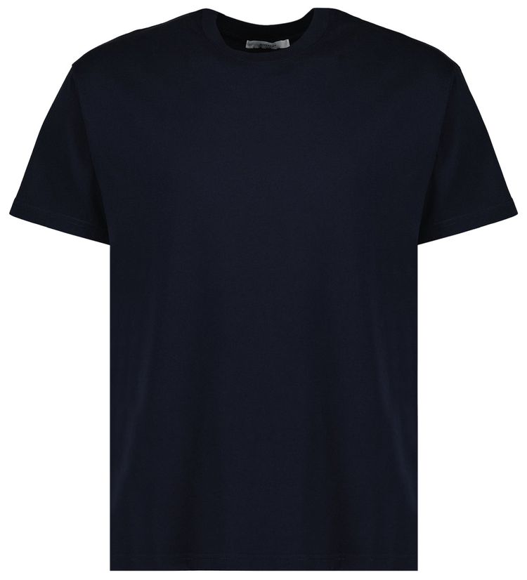Givenchy Logo Printed Crewneck T Shirt Dark Navy