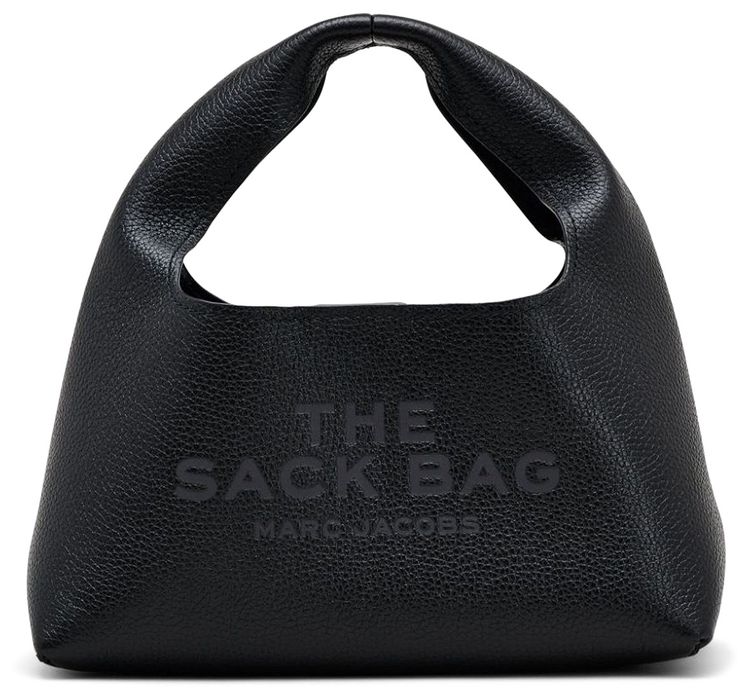 Marc Jacobs Mini Sack Bag Tonal Black