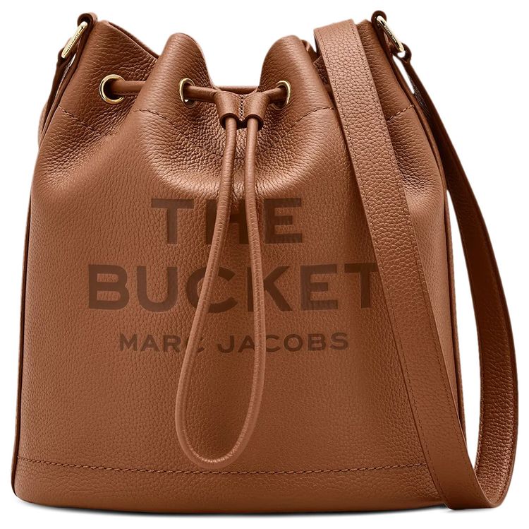 Marc Jacobs Large Shoulder Bucket Bag Argan Oil