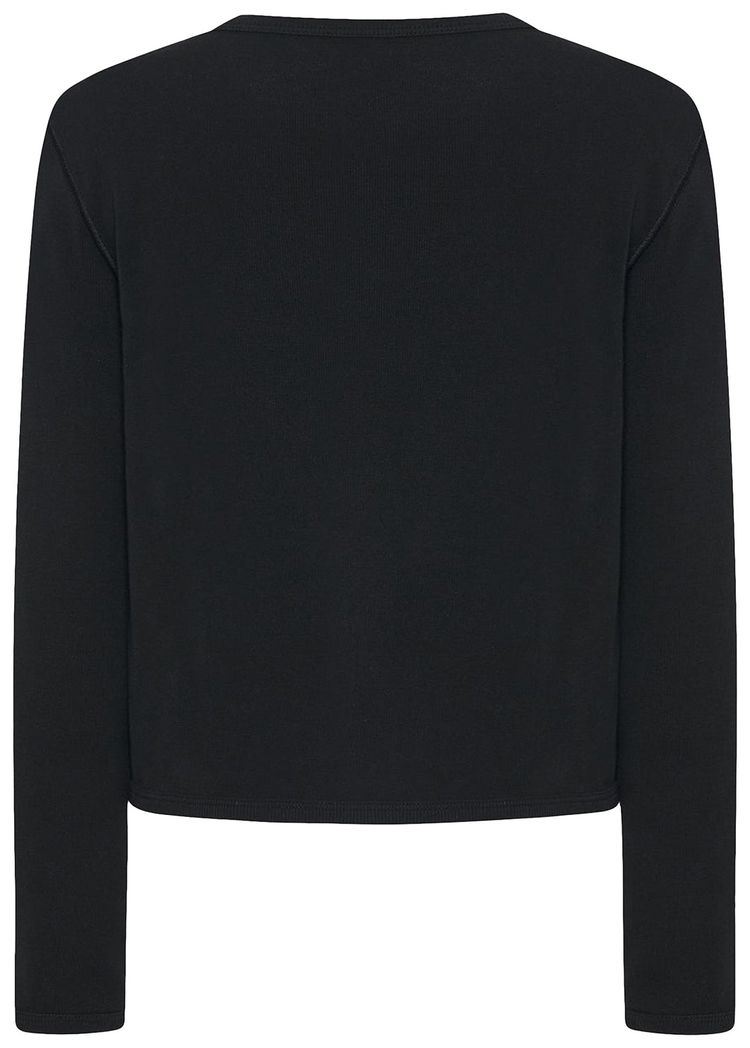 The Row Gretas Top Black