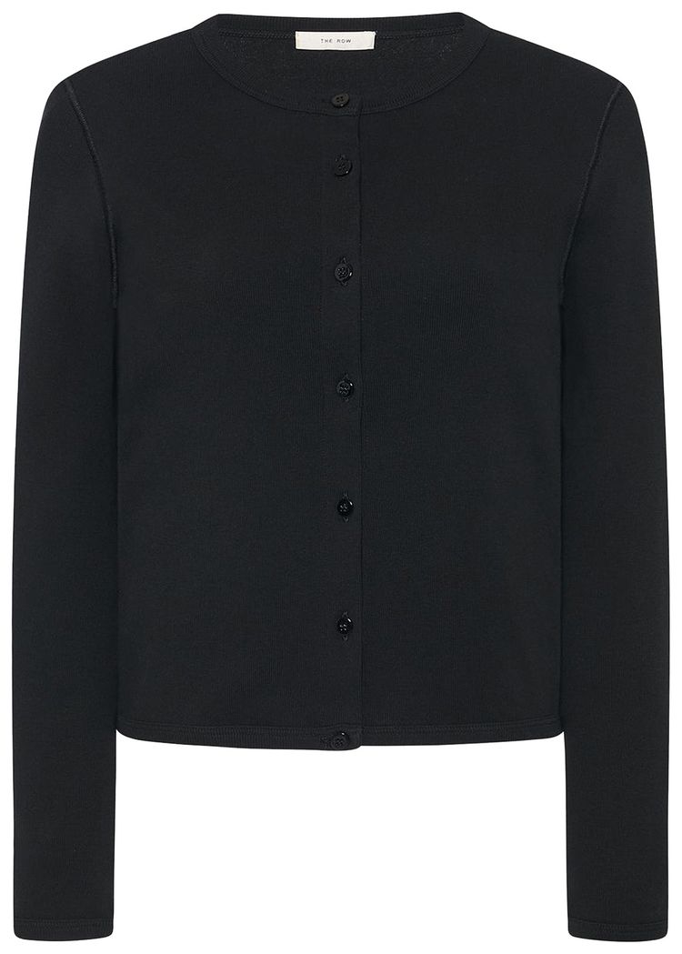 The Row Gretas Top Black