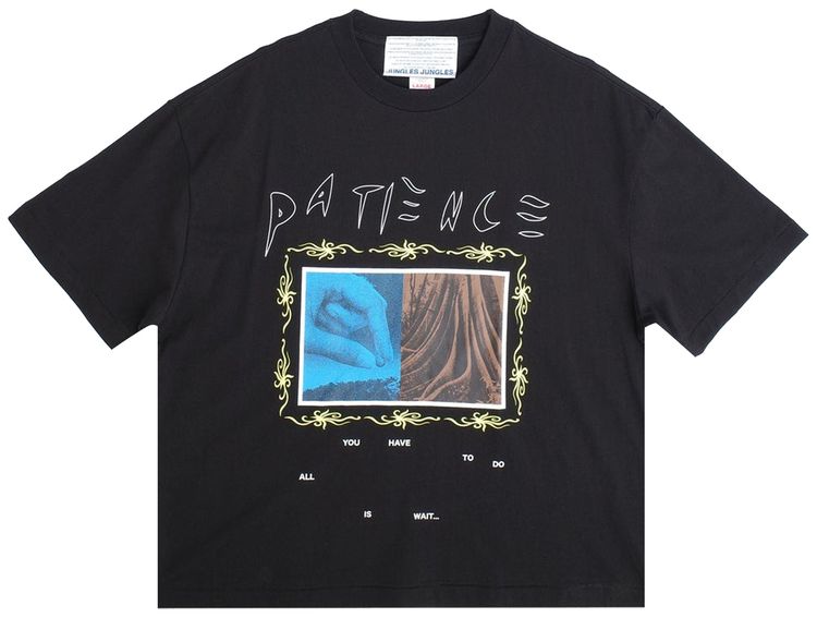 Jungles Patience Tee Black