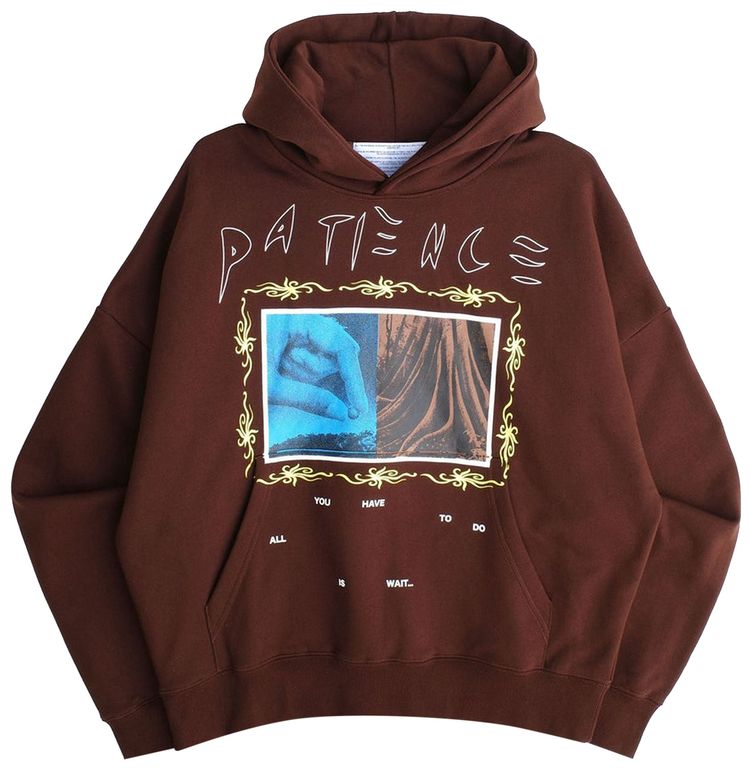 Jungles Patience Hoodie Brown