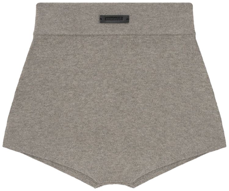 Fear of God Essentials Soft Rib Knit Boxer Homestead Heather