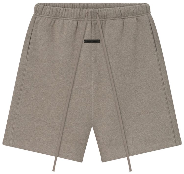 Fear of God Essentials Relaxed Fleece Sweatshort With Piping Homestead Heather