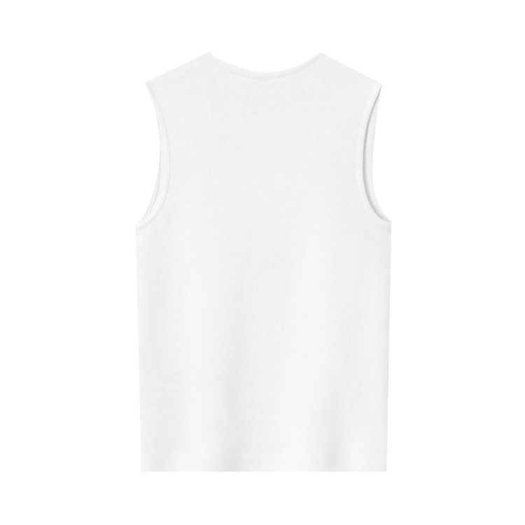Fear of God Essentials Soft Rib Knit Tank Cloud White