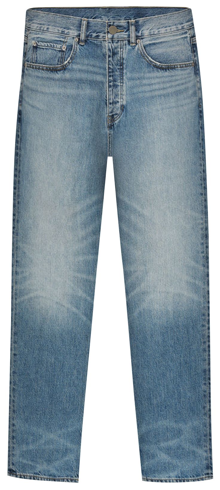 Fear of God Essentials Denim 5 Pocket Jeans Classic Blue