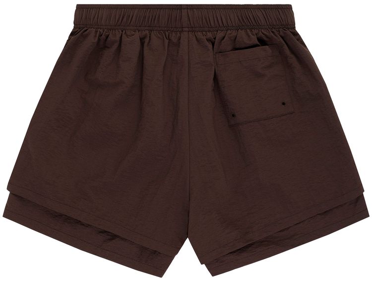 Sp5der OG Web Double Layer Short Brown