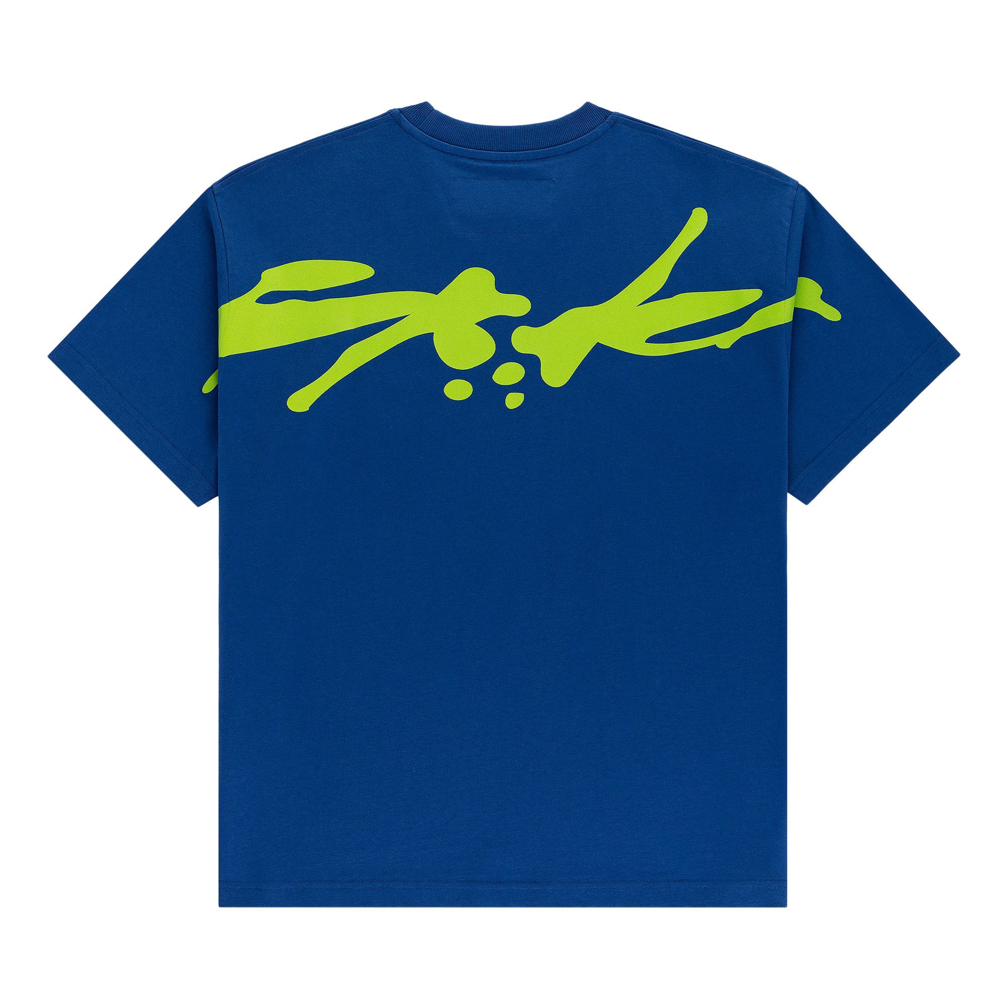 Buy Sp5der TM Tee 'Blue' - TE001SS25BLU | GOAT
