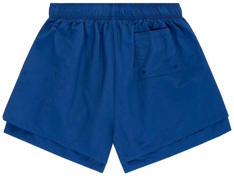 Sp5der OG Web Double Layer Short Blue