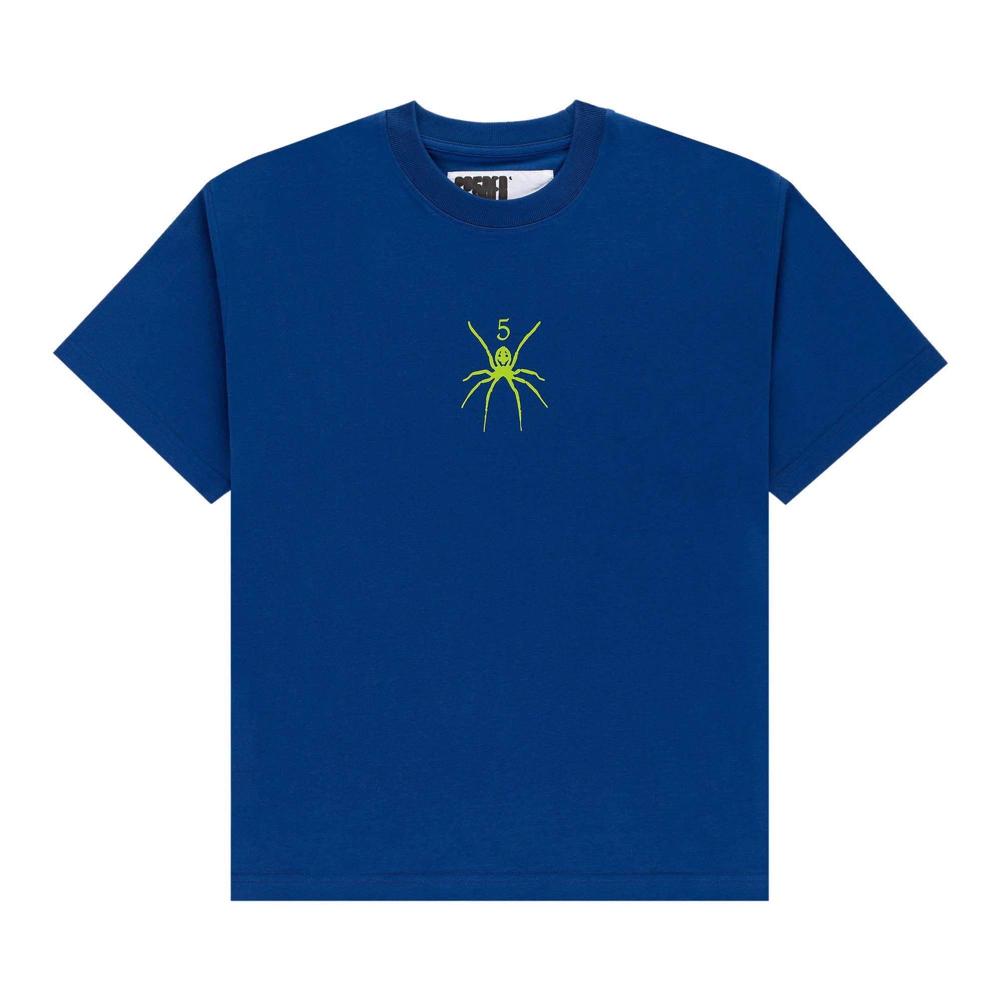 Buy Sp5der TM Tee 'Blue' - TE001SS25BLU | GOAT