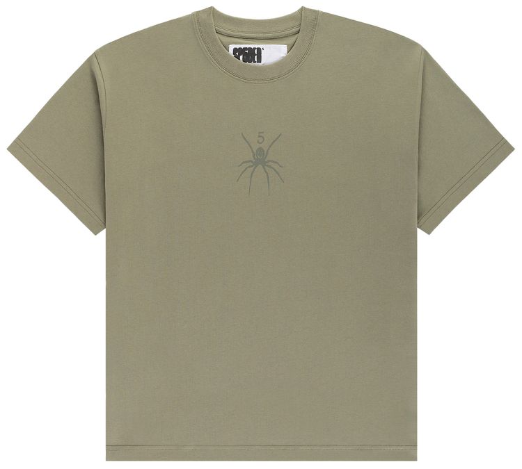 Sp5der TM Tee Sage Green