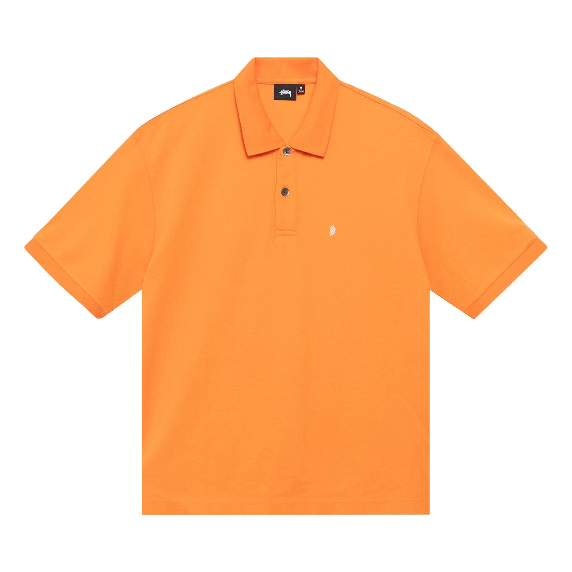 Buy Stussy Classic Pique Polo 'Orange' - 1140367 ORAN | GOAT MX