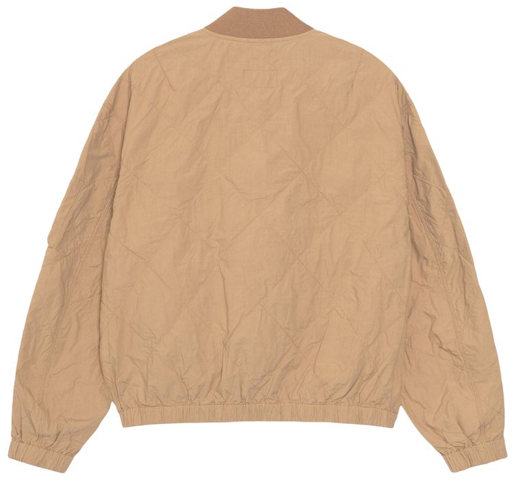 Stussy Lightweight Cotton Bomber Khaki