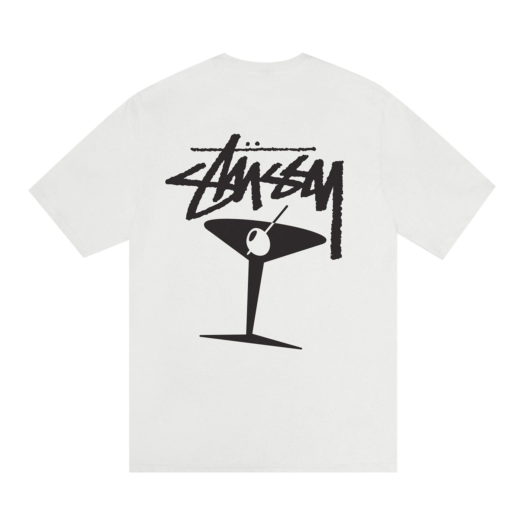 【STUSSY】25ss MARTINI TEE PIGMENT DYED Buy Stussy Martini Tee Pigment Dyed 'Natural' - 1905149 NATU