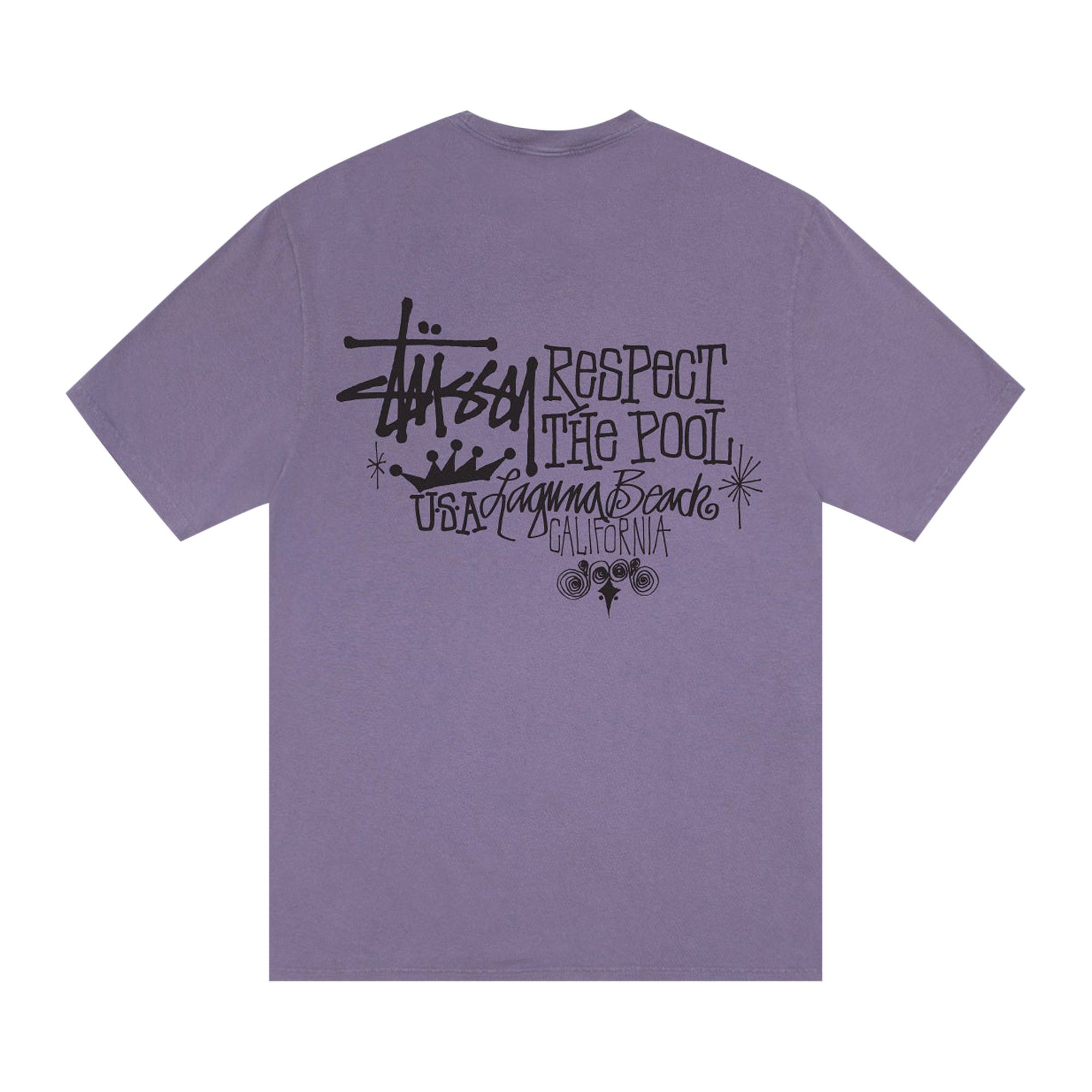 【STUSSY】★Tシャツ★ RESPECT THE POOL TEE PIGMENT DYED Respect The Pool Tee Pigment Dyed – Black | Tees | Stüssy