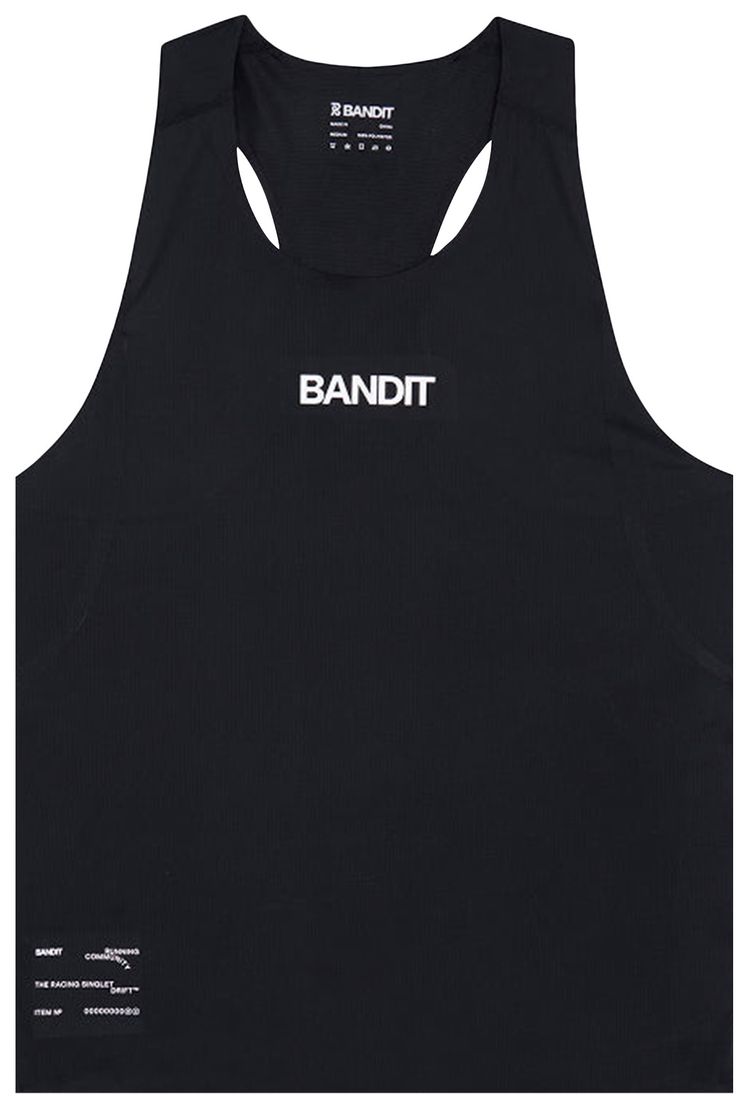 Bandit Racing Singlet Black