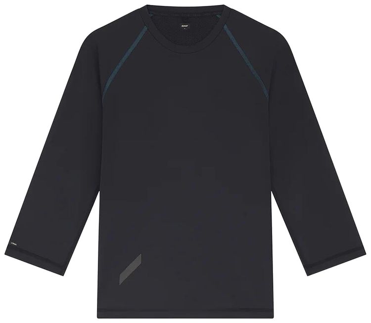 SOAR Raglan 34 Tee Black