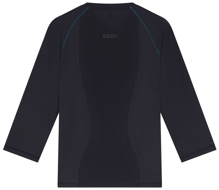 SOAR Raglan 34 Tee Black