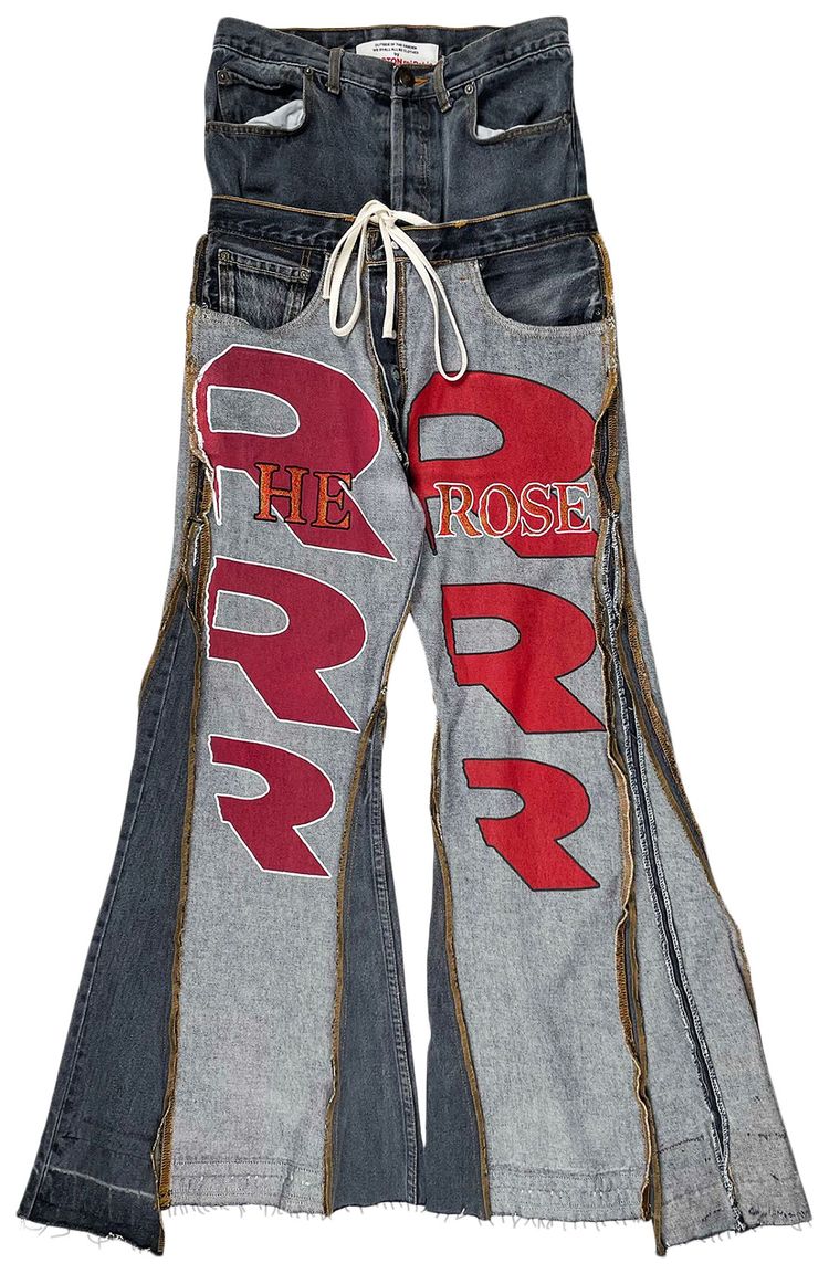 RIVINGTON roi Rebis HE Rose 3 Double Layer Denim Multicolor