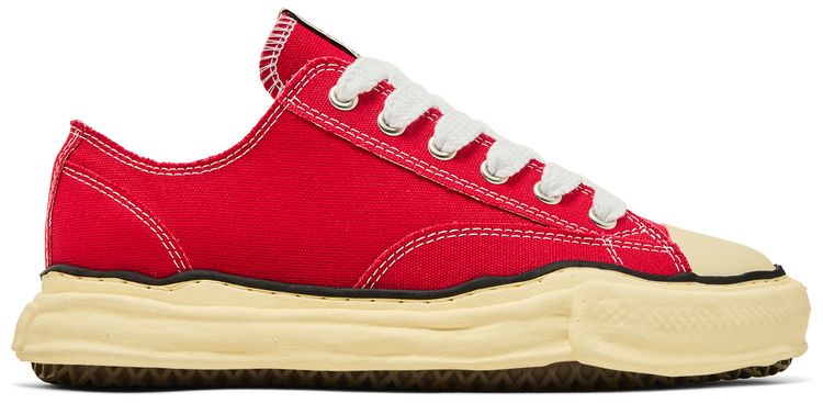 Maison Mihara Yasuhiro Peterson OG Sole Canvas Low Red