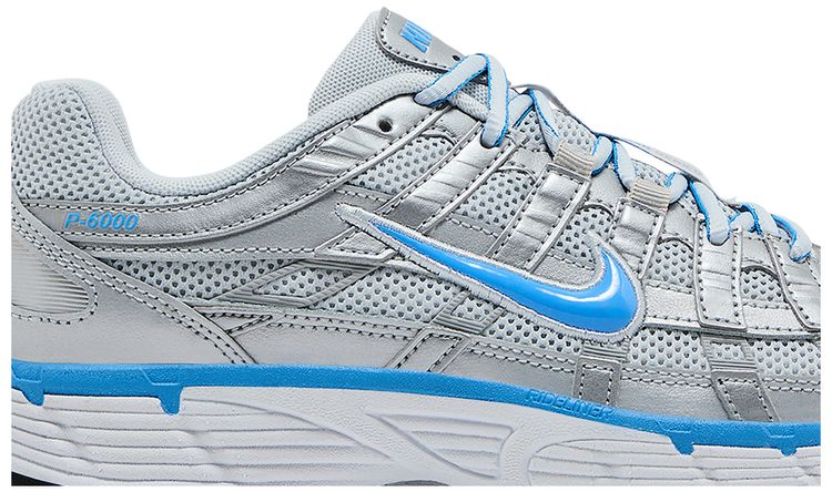Nike P 6000 Metallic Platinum University Blue