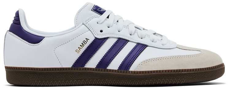 Adidas Samba ADV White Collegiate Purple