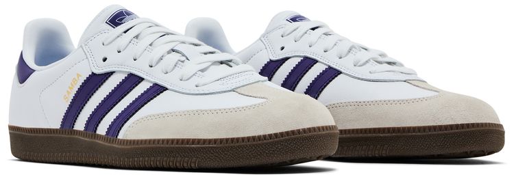 Adidas Samba ADV White Collegiate Purple