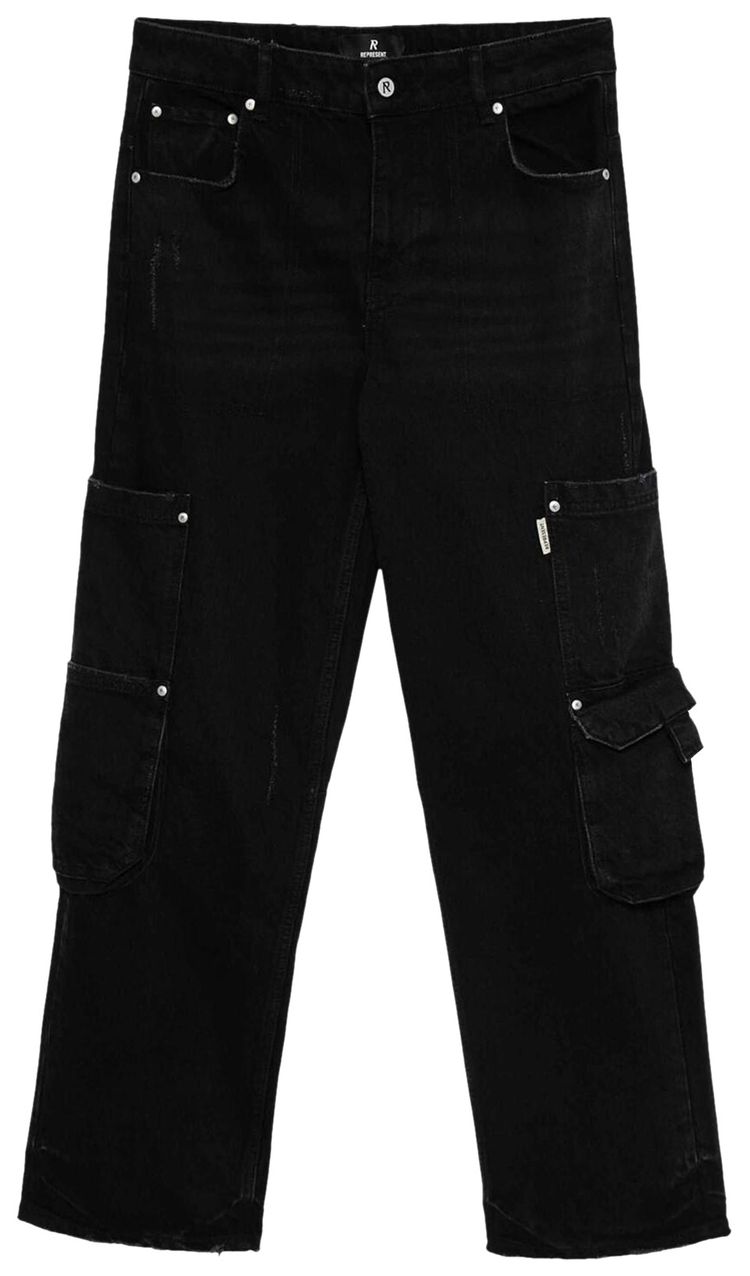 Represent Clo R3 Workshop Jeans Black