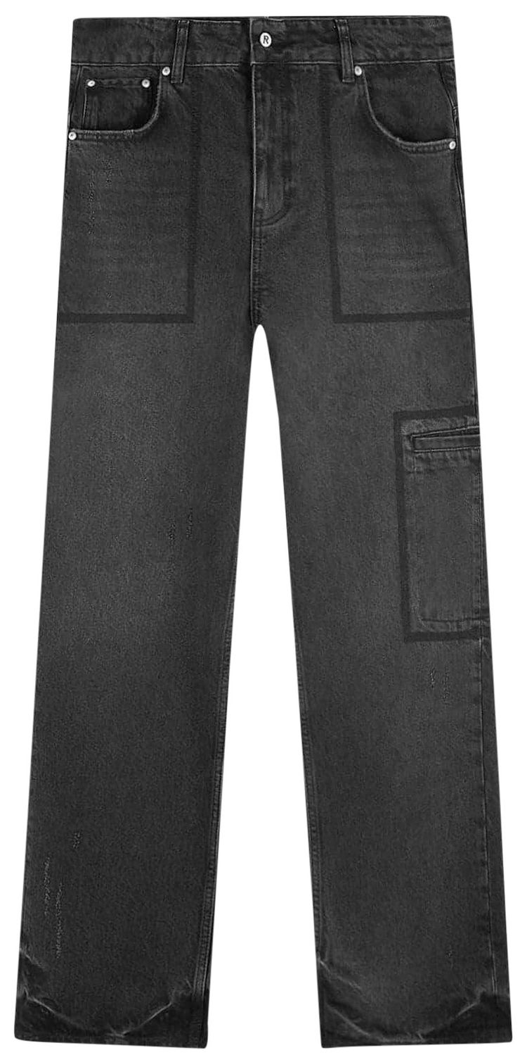 Represent Clo R3 Drive Jeans Jet Black