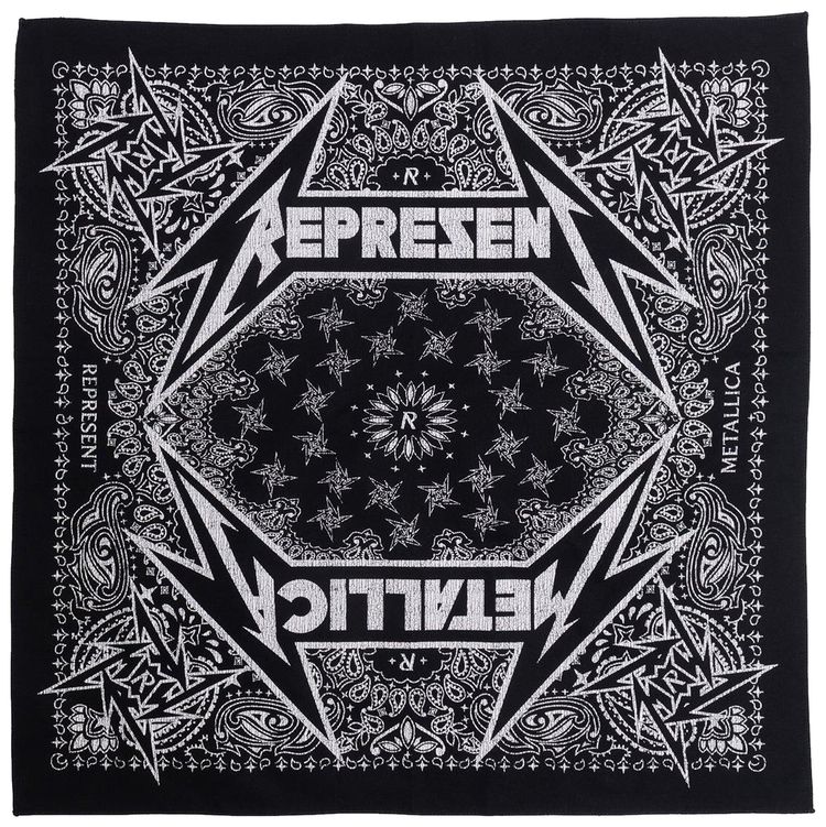 Represent Clo Metallica Bandana Black