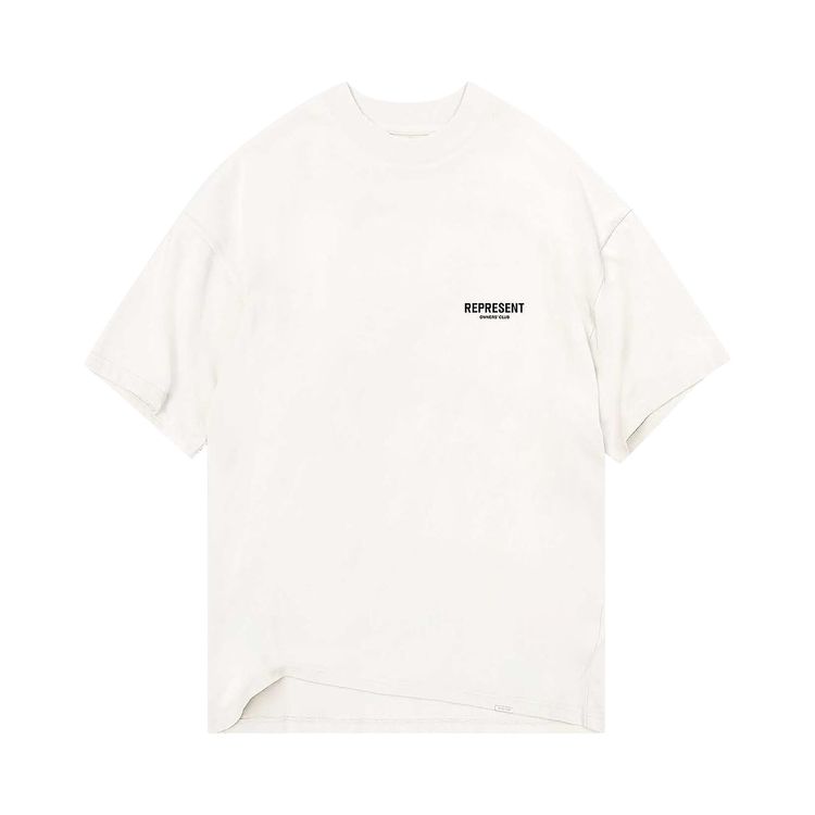 Represent Clo Owners Club T Shirt Flat White