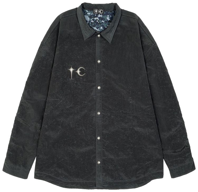 Thug Club Scarred Officer Shirt Black