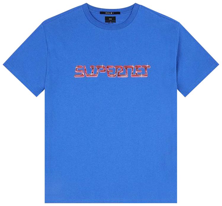 Ksubi Supernet Biggie T Shirt Cobalt